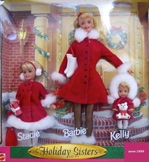 1999 Holiday Sisters 1999 Barbie, Kelly & Stacie Gift Set